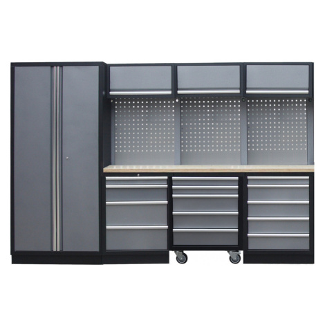 Sestava PROFI dílenského nábytku s pojízdným vozíkem 7ks - TGS1300VZ AHProfi