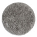 Flair Rugs koberce AKCE: 120x120 (průměr) kruh cm Kusový koberec Faux Fur Sheepskin Grey kruh - 