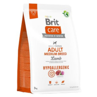 Brit Care Dog Hypoallergenic s jehněčím Adult Medium Breed 3 kg