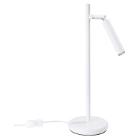 Bílá stolní lampa (výška 43 cm) Fideus – Nice Lamps