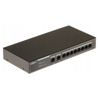 Switch Poe SG1010LP 8PORTOVÝ, 8 PoE Dahua