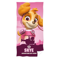 Carbotex Dětská osuška Tlapková Patrola Pilotka Skye