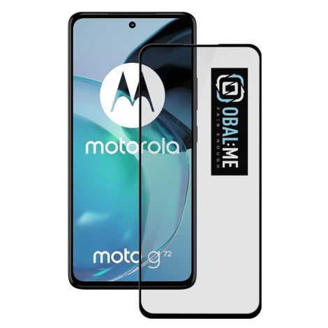 OBAL:ME 5D Tvrzené Sklo pro Motorola G72 černé