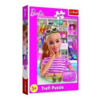 Puzzle Seznamte se s Barbie 100 dílků 41x27,5cm v krabici 19x29x4cm