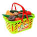mamido Barevný nákupní košík se zeleninou
