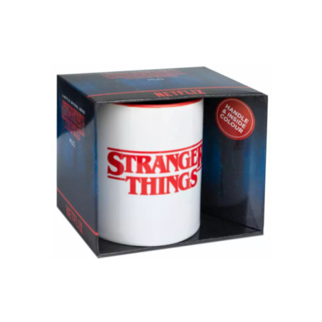 Hrnek keramický Stranger Things - Logo červený EPEE Czech
