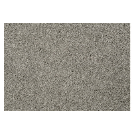 Lano - koberce a trávy Neušpinitelný metrážový koberec Nano Smart 860 šedo-béžový - Kruh s obšit