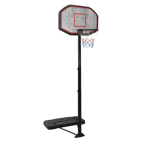 vidaXL Basketbalový koš černý 258–363 cm polyethylen