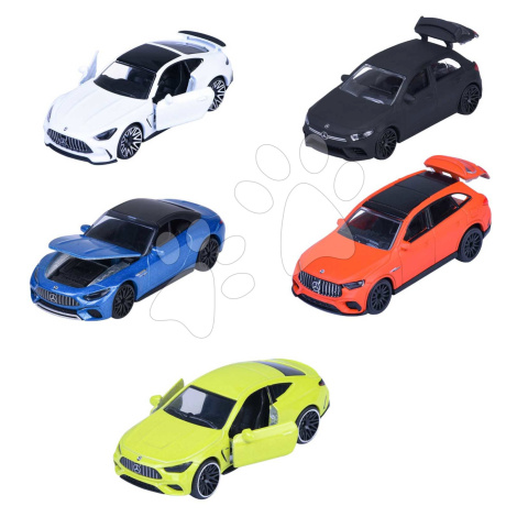 Autíčka Mercedes-AMG Majorette kovové 5 druhov v darčekovom boxe dĺžka 7,5 cm 1:64 od 3 rokov MJ