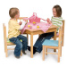 Bigjigs Toys Dětský dřevěný hrací stůl