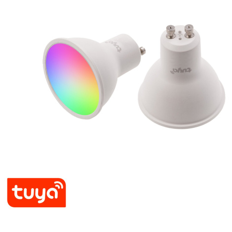 SMART LED žárovka GU10 Tuya RGBCCT TU5W