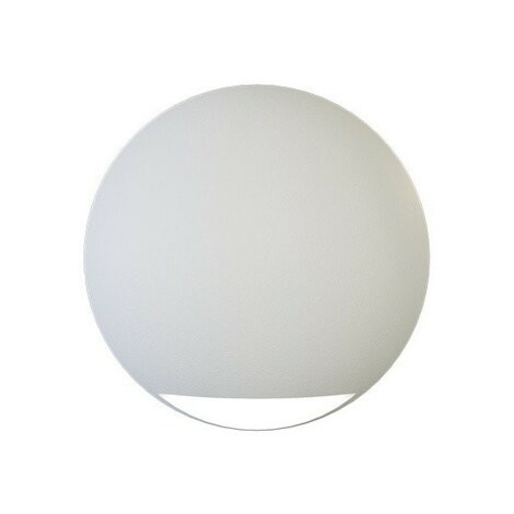 Panlux Venkovní nástěnné LED svítidlo Leon Circle bílá, IP65, 2 W