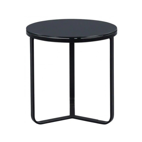 Kulatý konferenční stolek Boston 50 cm, černý Asko