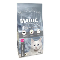 Podestýlka Magic Litter Bentonite Ultra White with Carbon 5L