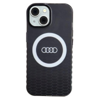 Audi IML Big Logo MagSafe Case iPhone 15 14 13 6.1 černá/black hardca