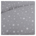 CEBA Polštář na kojení Huggy (150x60x37) Basic Grey Stars