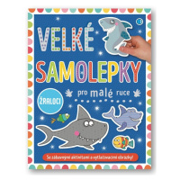 Velké samolepky pro malé ruce - Žraloci