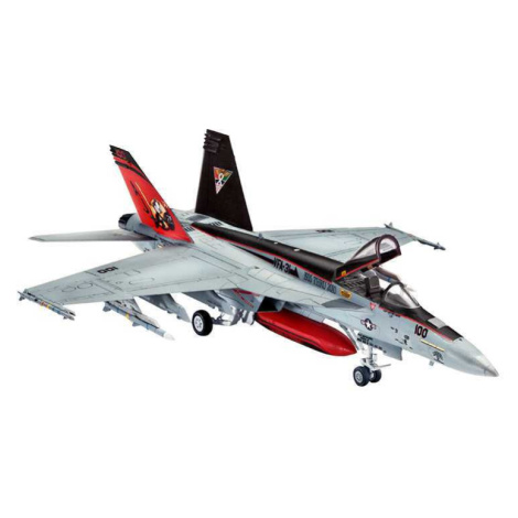ModelSet letadlo 63997 - F / A-18E Super Hornet (1: 144) Revell
