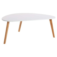 Bílý konferenční stolek Bonami Essentials Skandinavian, délka 120 cm