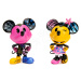 Figurky sběratelské Mickey a Minnie Designer Jada kovové 2 kusy výška 10 cm