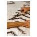 Lorena Canals koberce Přírodní koberec, ručně tkaný Berber Rhombs - 140x210 cm