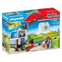 Playmobil 71431 vůz na přepravu skla s kontejnerem