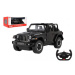 Auto RC Jeep Wrangler Rubicon RASTAR černý plast 29cm 2,4GHz na dálk. ovl. na bat.