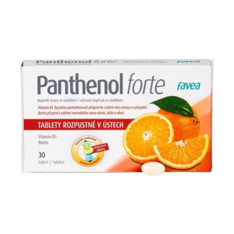 Favea Panthenol forte tbl.30