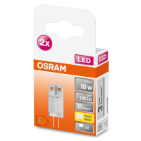 LED žárovka LED G4 corn 0,9W = 10W 100lm 2700K Teplá 320° OSRAM 2PAK