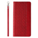 Magnet Case elegantní knížkové pouzdro s poutkem na Samsung Galaxy S23 5G Red