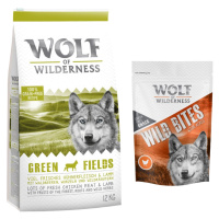 Wolf of Wilderness granule 12 kg + snack 180g zdarma! - Adult 