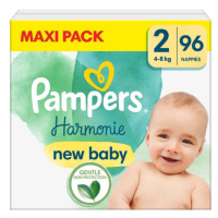 PAMPERS Jednorázové pleny Harmonie vel. 2 (96 ks) 4-8 kg