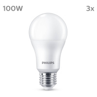 Philips Philips LED žárovka E27 13W 1521lm 2700K matná 3ks