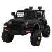 Mamido Elektrické autíčko Jeep Dark Night černé