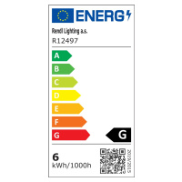 RED - DESIGN RENDL RENDL BOGARD stropní matná černá 230V LED 5W 40° 3000K R12497