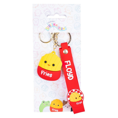 Squishmallows FIZZ Přívěsek na klíče - Hranolky Floyd