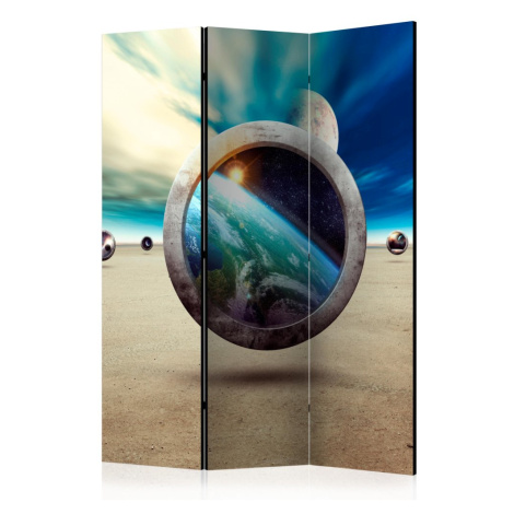 Paraván Planet Walk Dekorhome 225x172 cm (5-dílný)