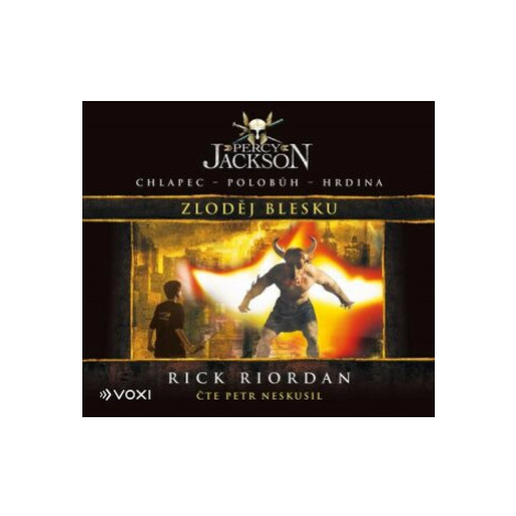 Percy Jackson - Zloděj blesku - Rick Riordan, Petr Neskusil - audiokniha VOXI