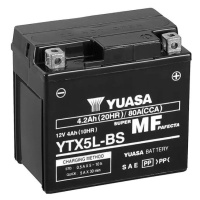 Motobaterie Yuasa Super MF YTX5L-BS