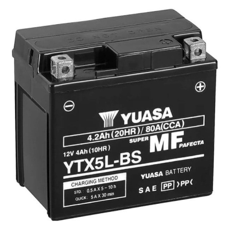 Motobaterie Yuasa Super MF YTX5L-BS