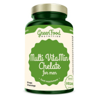 GreenFood Nutrition Multi VitaMin Chelate pro muže 90 kapslí