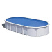 PLANET POOL Bazén s konstrukcí classic white / blue 6,1 × 3,2 × 1,2m