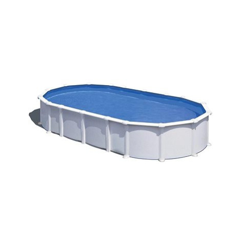 PLANET POOL Bazén s konstrukcí classic white / blue 6,1 × 3,2 × 1,2m