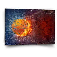 Sablio Obraz Basketbalový míč - 60x40 cm