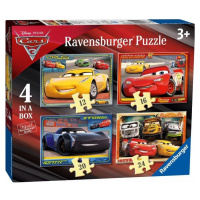 Ravensburger Disney Auta 3 puzzle - 12,16,20,24 dílků
