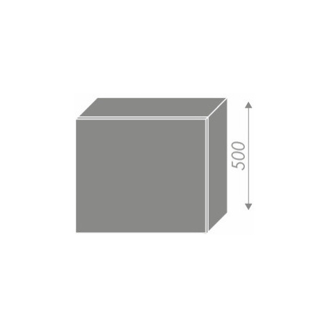 ARGENAU, skříňka horní na digestoř W8 60, korpus: grey, barva: fino černé Extom
