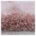 Ayyildiz koberce Kusový koberec Fluffy Shaggy 3500 rose kruh Rozměry koberců: 80x80 (průměr) kru