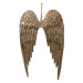 CLAYRE & EEF Vánoční ozdoba - Andělská křídla, zlatá