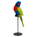 KARE Design Soška Papoušek Cockatoo - zelný, 38cm