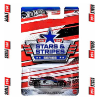 Mattel hot wheels stars & stripes series 2020 corvette 5/5